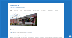 Desktop Screenshot of chipinfarm.com